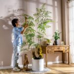 Câydương xỉ giả, cây cảnh giả, cây giả decor, cây giả