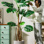 Cây trầu bà giả, cây cảnh giả, cây giả decor, cây giả