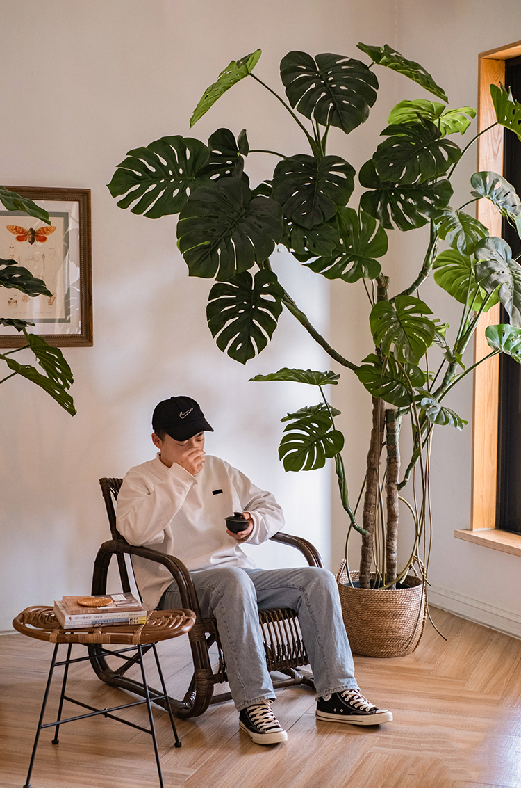 Cây trầu bà giả, cây cảnh giả, cây giả decor, cây giả