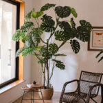 Cây trầu bà giả, cây cảnh giả, cây giả decor, cây giả