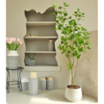 Cây thiên trúc giả, cây cảnh giả, cây giả decor, cây giả