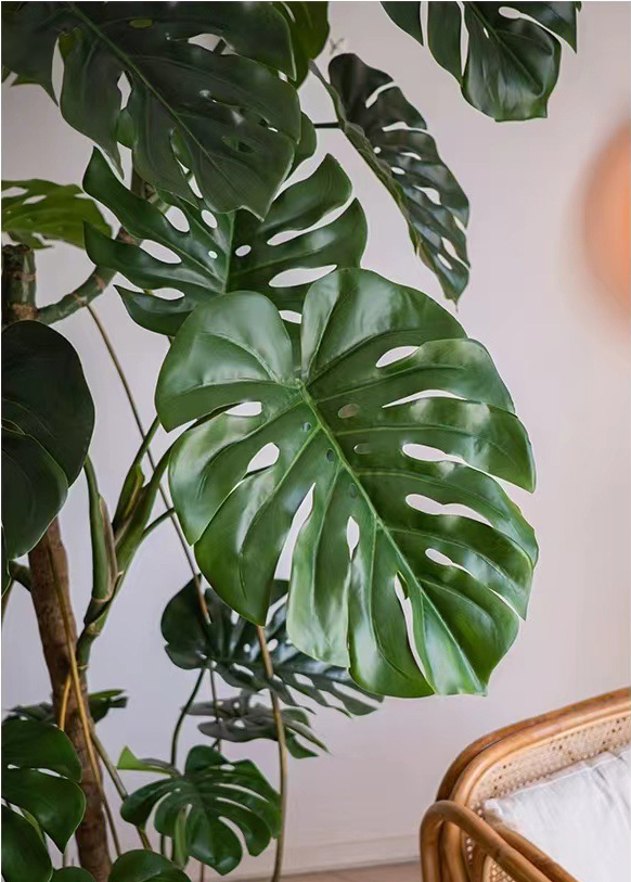 Cây trầu bà giả, cây cảnh giả, cây giả decor, cây giả