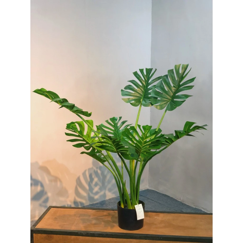 Cây trầu bà giả, cây cảnh giả, cây giả decor, cây giả