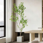 Cây thiên trúc giả, cây cảnh giả, cây giả decor, cây giả