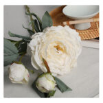 Hoa mẫu đơn giả, hoa decor trang trí nhà cửa, hoa giả