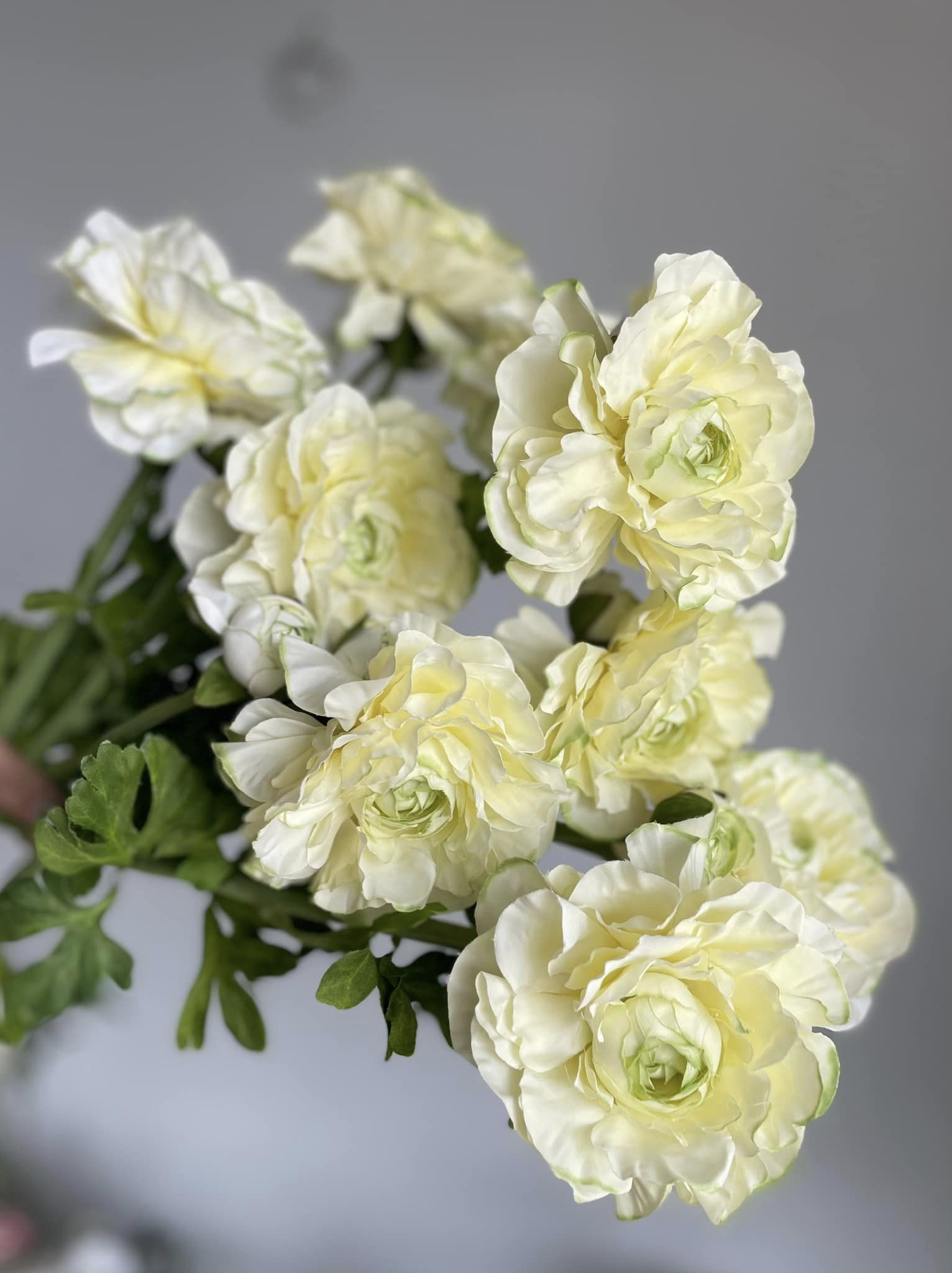 Hoa mao lương giả, hoa decor trang trí nhà cửa, hoa giả