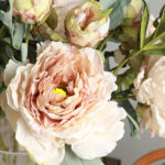 Hoa mẫu đơn giả, hoa decor trang trí nhà cửa, hoa giả