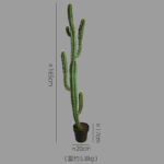 Cây xương rồng giả, cây cảnh giả, cây giả decor, cây giả