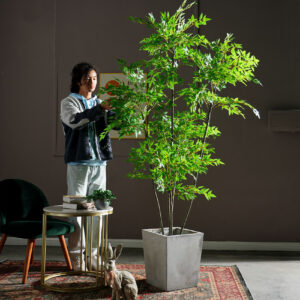 Cây nadian giả, cây cảnh giả, cây giả decor, cây giả