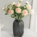 Hoa mao lương giả, hoa decor trang trí nhà cửa, hoa giả