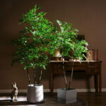 Cây nadian giả, cây cảnh giả, cây giả decor, cây giả