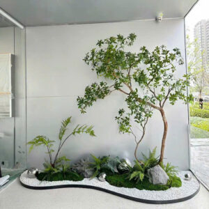 cây cảnh cây cảnh giả sang trọng hiện đại