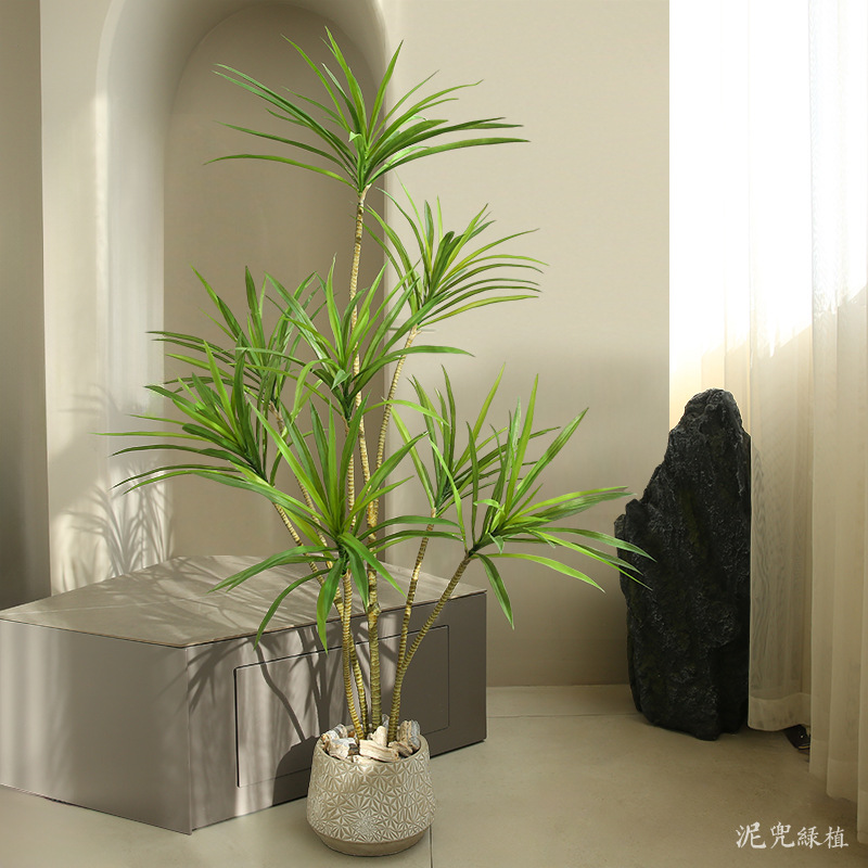 Cây thiên niên kỷ giả, cây cảnh giả, cây giả decor, cây giả