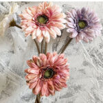 Hoa đồng tiền giả trang trí nhà cửa