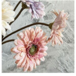 Hoa đồng tiền giả trang trí nhà cửa