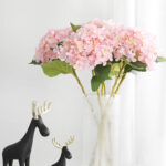 Hoa Cẩm tú cầu giả trang trí nhà cửa