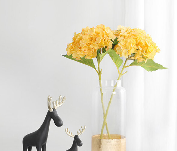 Hoa Cẩm tú cầu giả trang trí nhà cửa