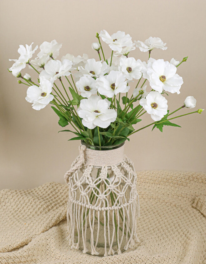 Hoa cánh bướm giả trang trí nhà cửa