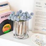 Hoa cúc nút áo giả trang trí nhà cửa