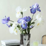 Hoa diên vĩ giả trang trí nhà cửa