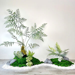 Thảm rêu trang trí cây và tiểu cảnh